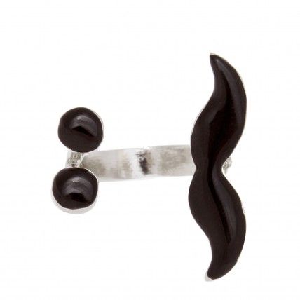 Anel olho bigode