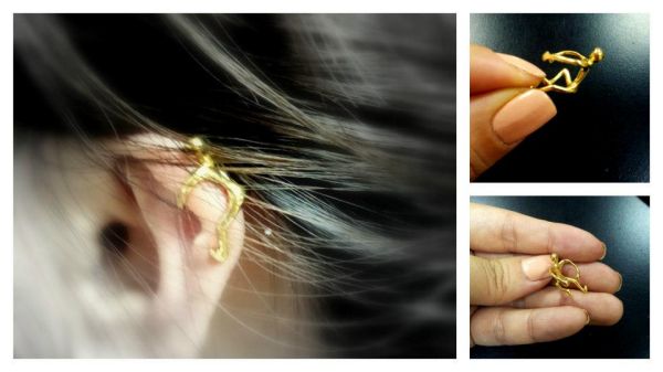 Ear cuff escalador