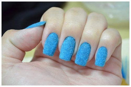 Pó para flocagem azul turquesa