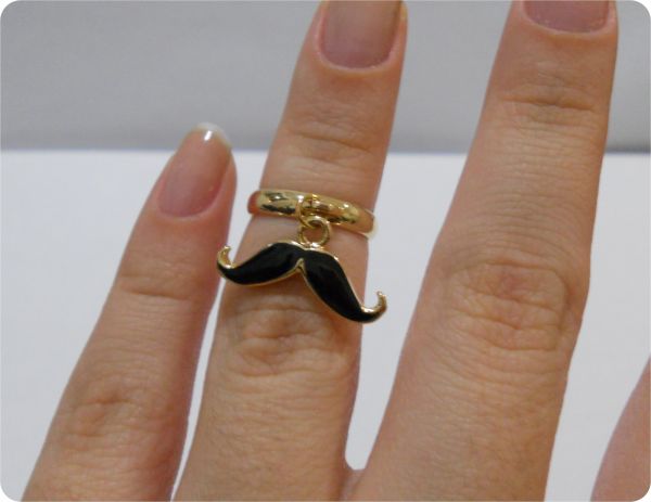 Anel falange bigode